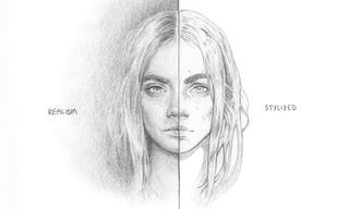 Sketching tips: a comparison between realism and stylised sketching.