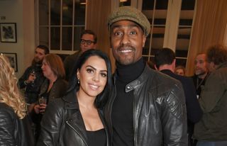 Ayshen Kemal and Simon Webbe attend the launch of InterTalent Rights Group at BAFTA on March 6, 2018 in London, England
