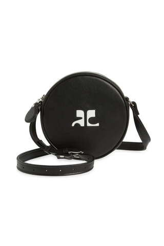 Courrèges Circle Leather Crossbody bag 