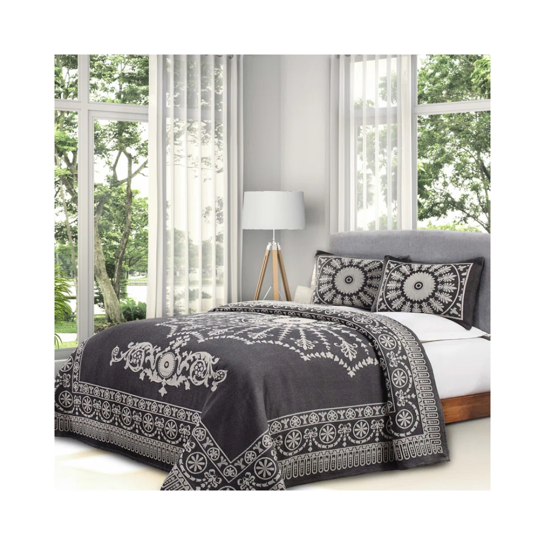 dark moroccan bedding set