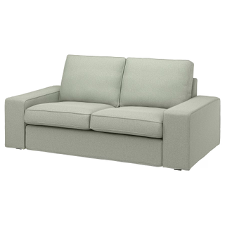 light green sofa