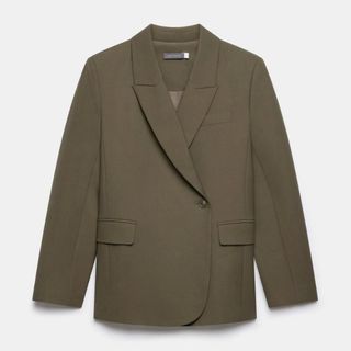 Mint Velvet khaki blazer 