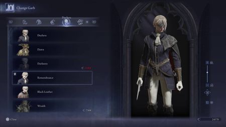 Elden Ring Nightreign duchess skins change garb menu