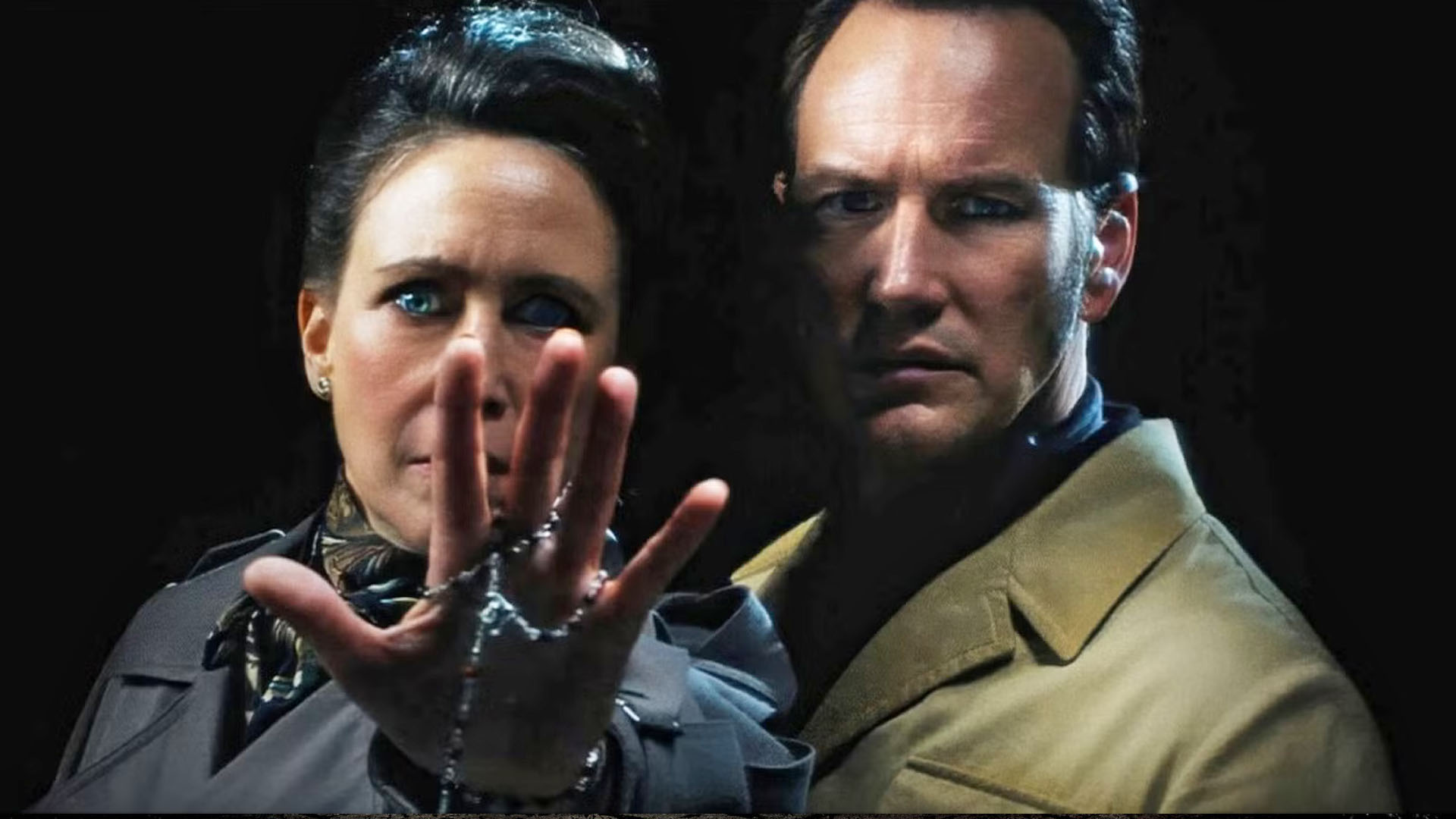 Vera Farmiga and Patrick Wilson in The Conjuring.