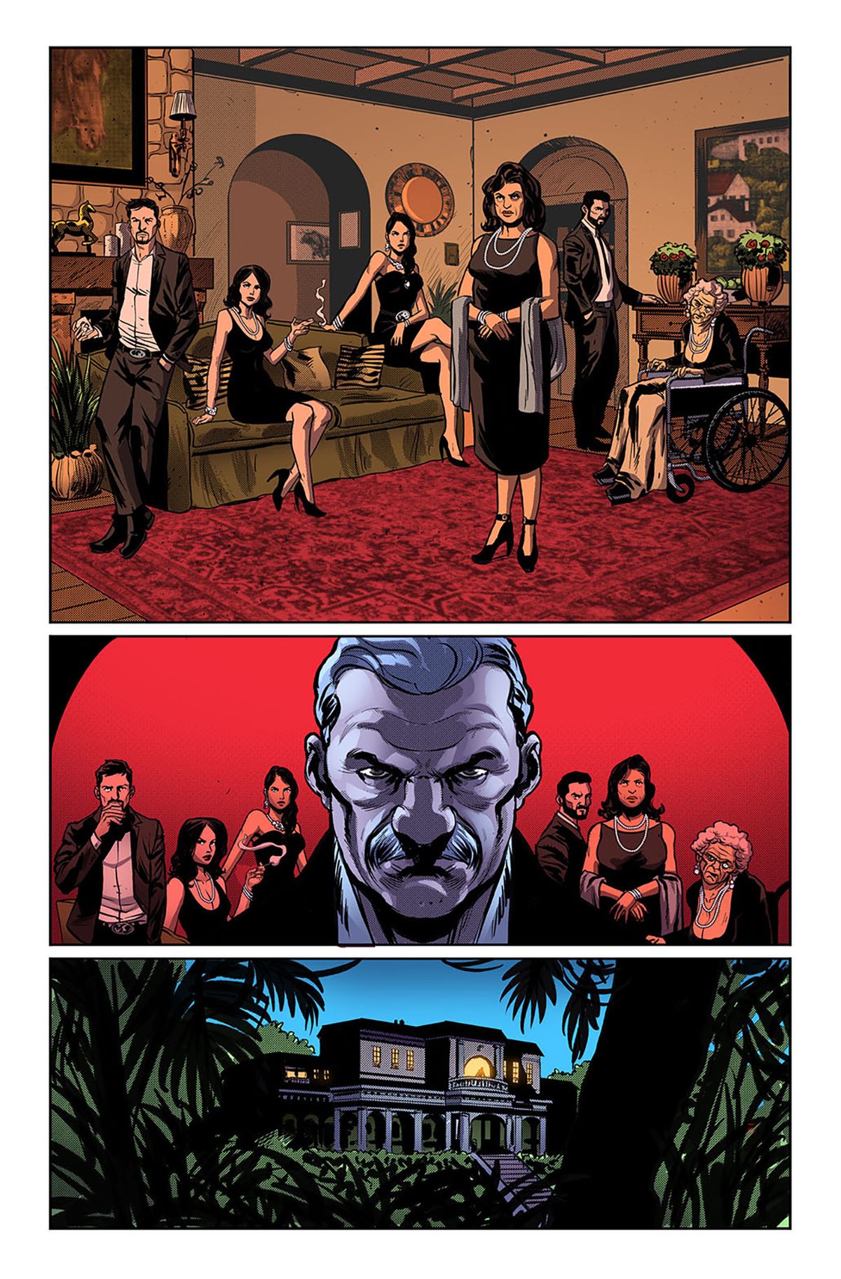James Bond #1 interior art