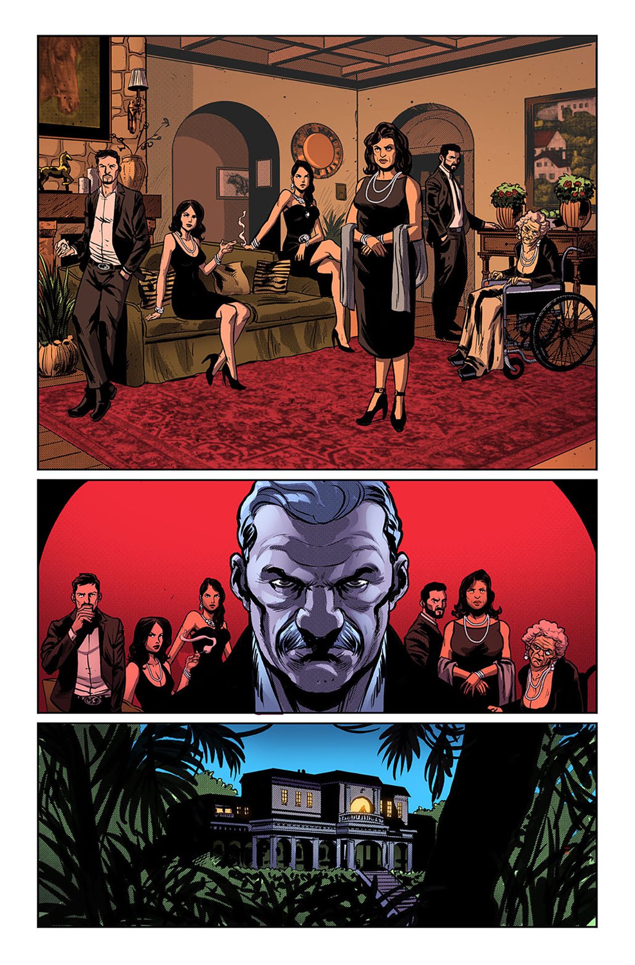 James Bond #1 interior art