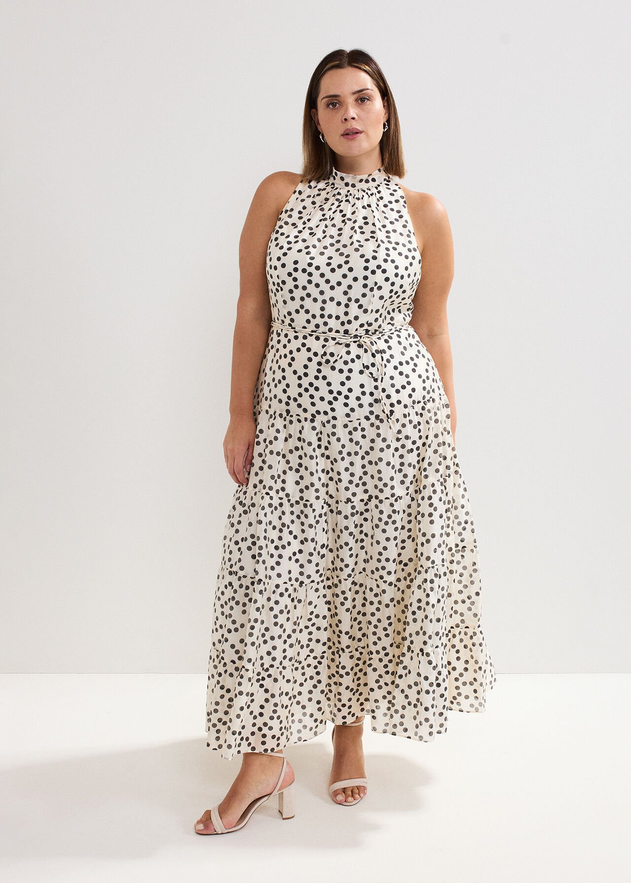 Nita Spot Maxi Dress