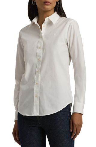 Easy Care Stretch Cotton Shirt