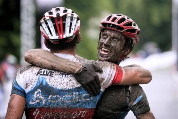 Team Odlo Specialized is triumphant.
