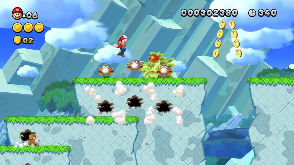 New Super Mario Bros U Deluxe Review 2d Mario Title Gets The Audience 5267