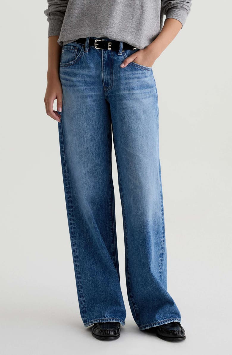 Adria Low Rise Baggy Wide Leg Jeans