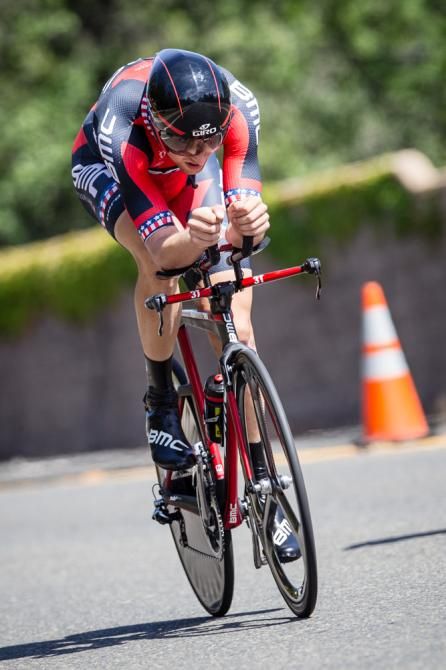Taylor Phinney (BMC) focused on the course ahead