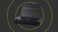 The Epson WorkForce WF 110W on the ITPro background