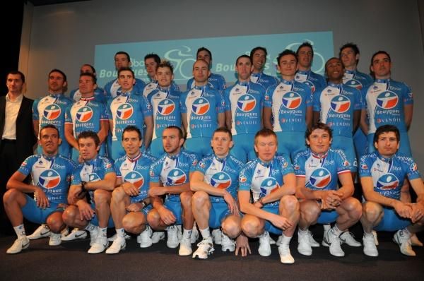 The 2010 Bbox Bouygues Telecom team