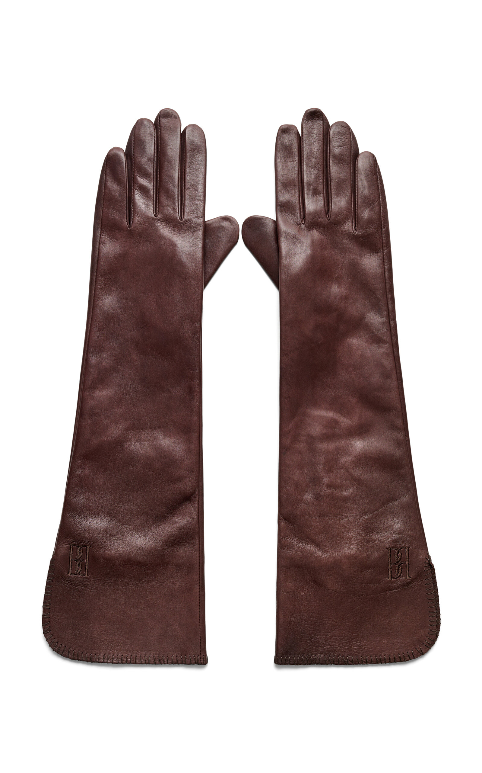 Gemi Long Leather Gloves