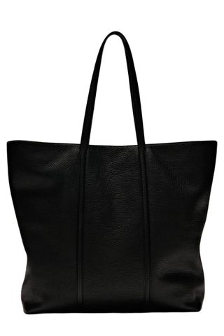 Massimo Dutti Nappa Leather Tote Bag