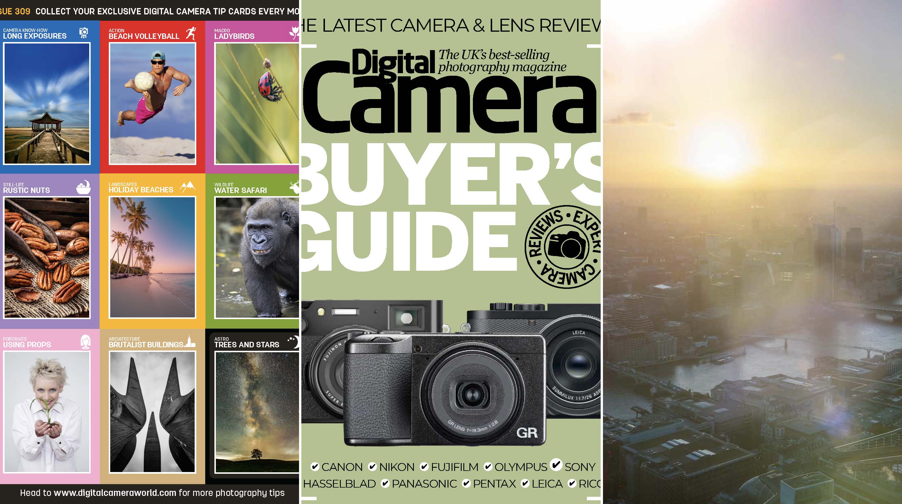 Download the video tutorials, buyer&rsquo;s guide, tips cards and project files for Digital Camera issue 309