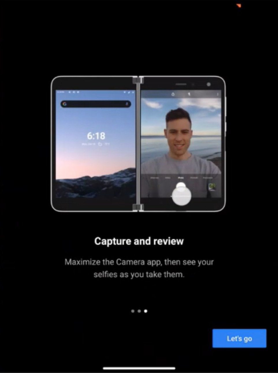 Surface Duo Camera Ui