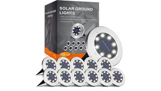 INCX solar ground lights