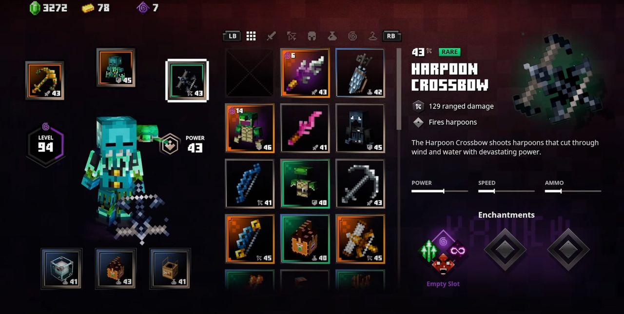 Minecraft Dungeons Dlc Hidden Depths Diary Screenshot