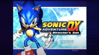 Sonic Adventure DX title card.
