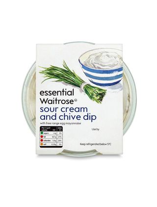 Waitrose Essential Sour Cream & Chive Dip