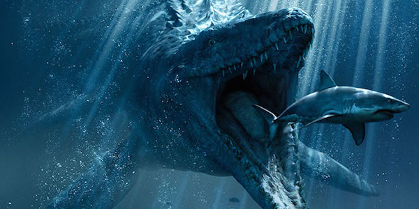 Sea creature in Jurassic World