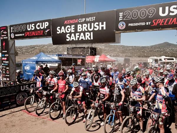 Start of the 2009 Sage Brush men's race