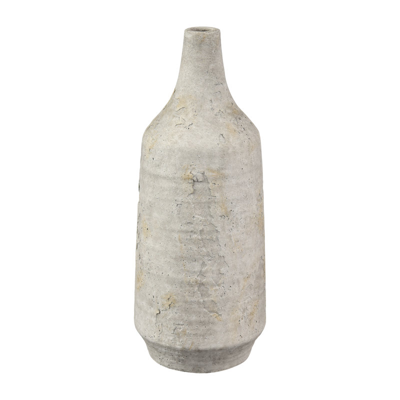 August Grove&amp;reg; Drurie Bottle - Small Aged White | Wayfair