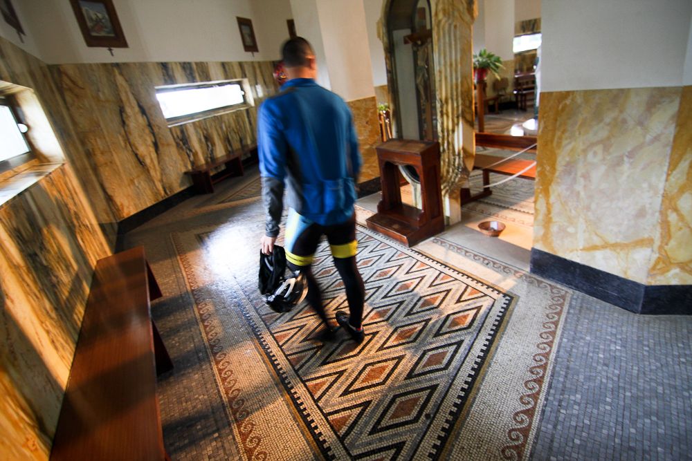 Inside the Church of the Beatitude