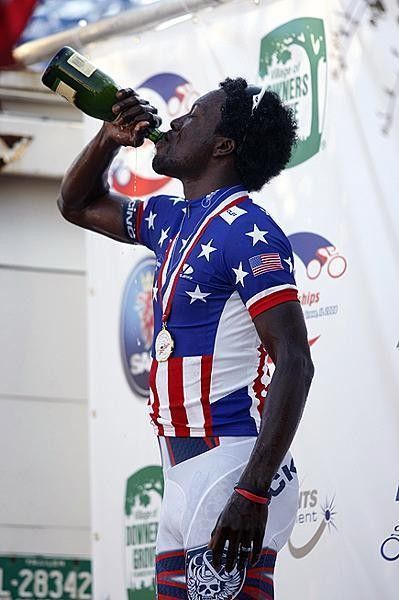 Rahsaan Bahati managed to win the national criterium championships this year