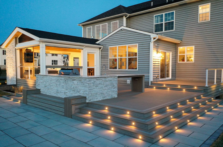 How to paint and prepare your wooden decking Livingetc