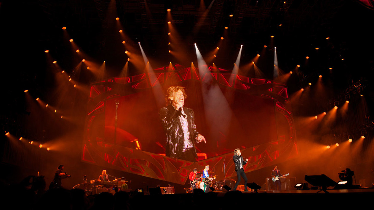 The Rolling Stones onstage