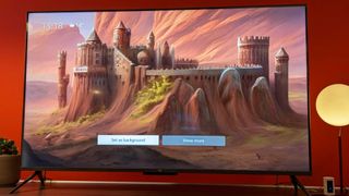 Le téléviseur Amazon équipé d'Alexa a créé l'image d'un château sur Mars
