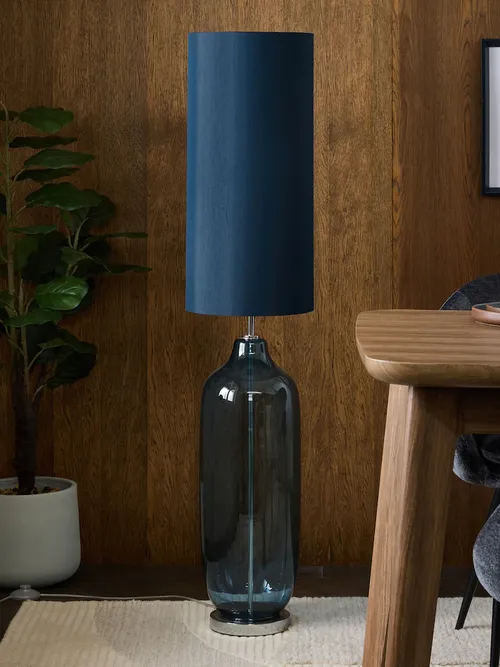 Blue Connor Floor Lamp