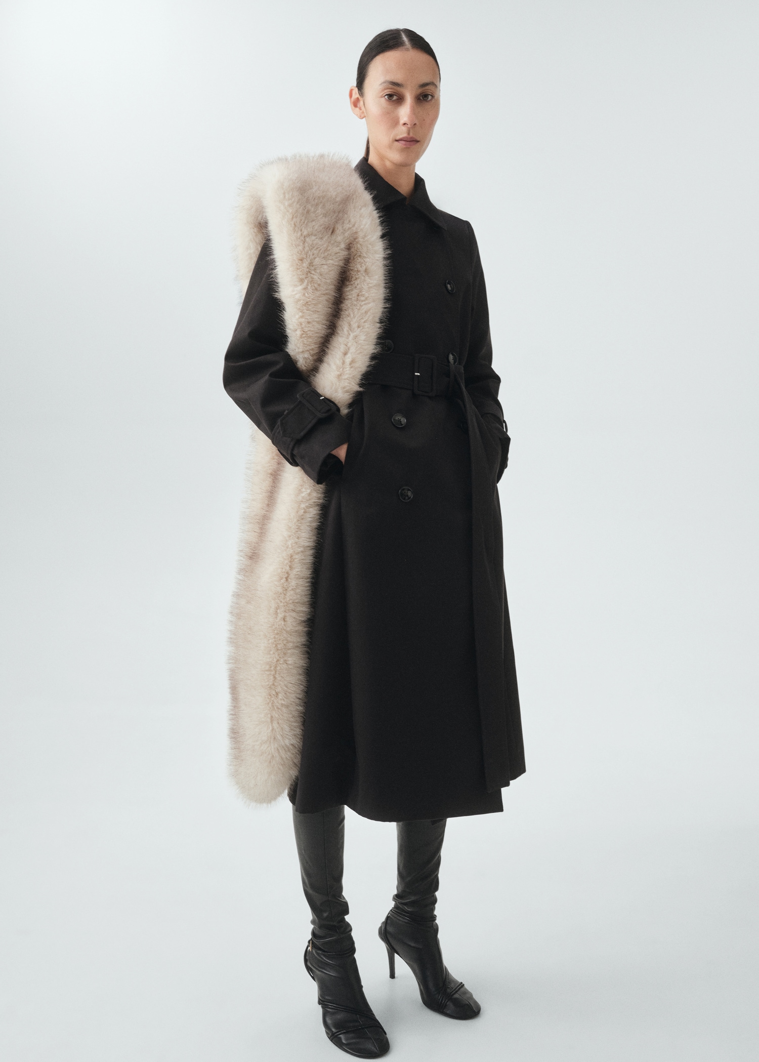 Classic 100% Cotton Trench Coat - Women | Mango United Kingdom