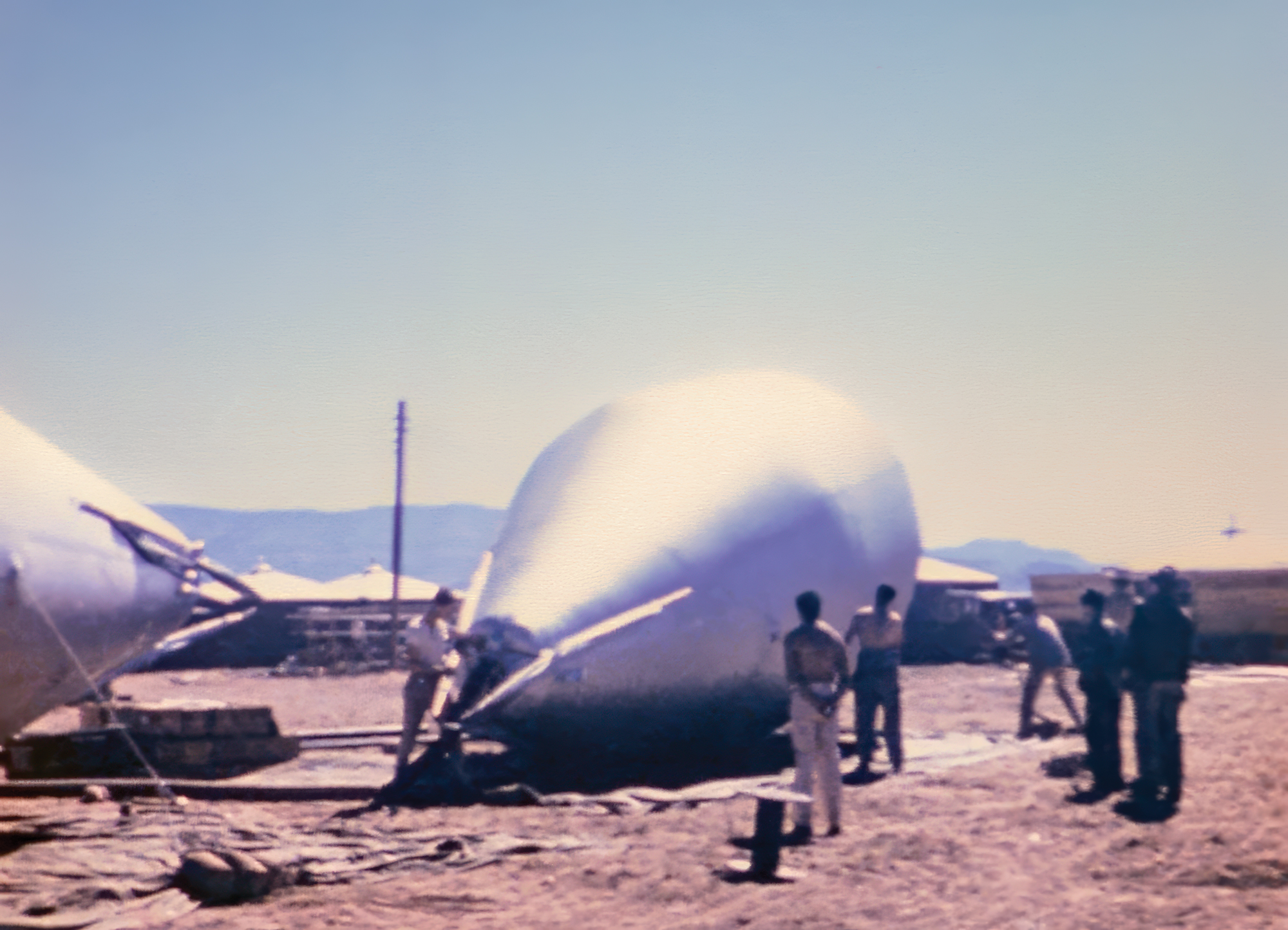 Photo from Trinity Nuclear Test site