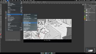 storyboard in Photoshop