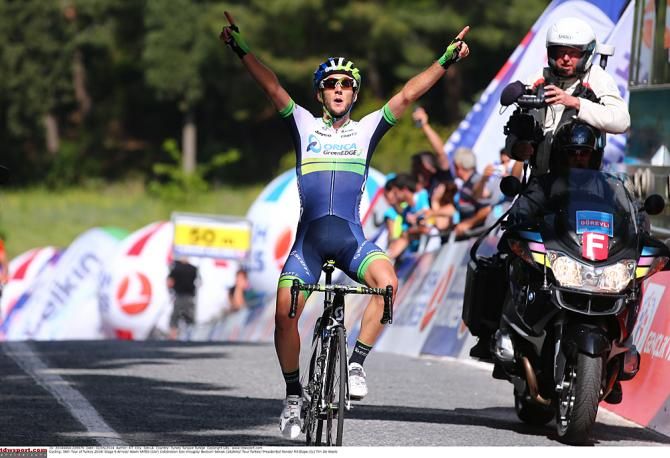 Orica-GreenEdge's Adam Yates wins Stage 6 at the Tour of Turkey