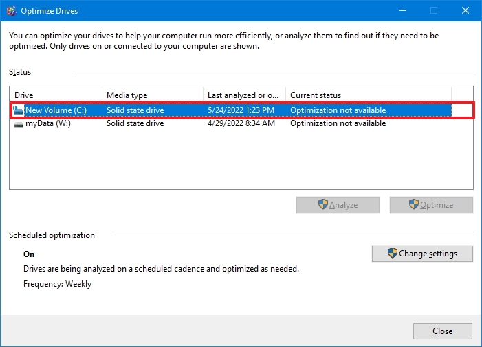 Windows 10 defragmentation increase performance