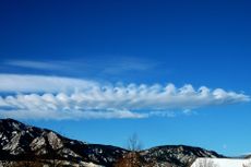 Kelvin-Helmholtz clouds