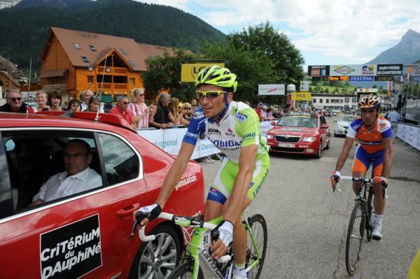 Ivan Basso (Liquigas) is trying to find his form ahead of the Tour de France