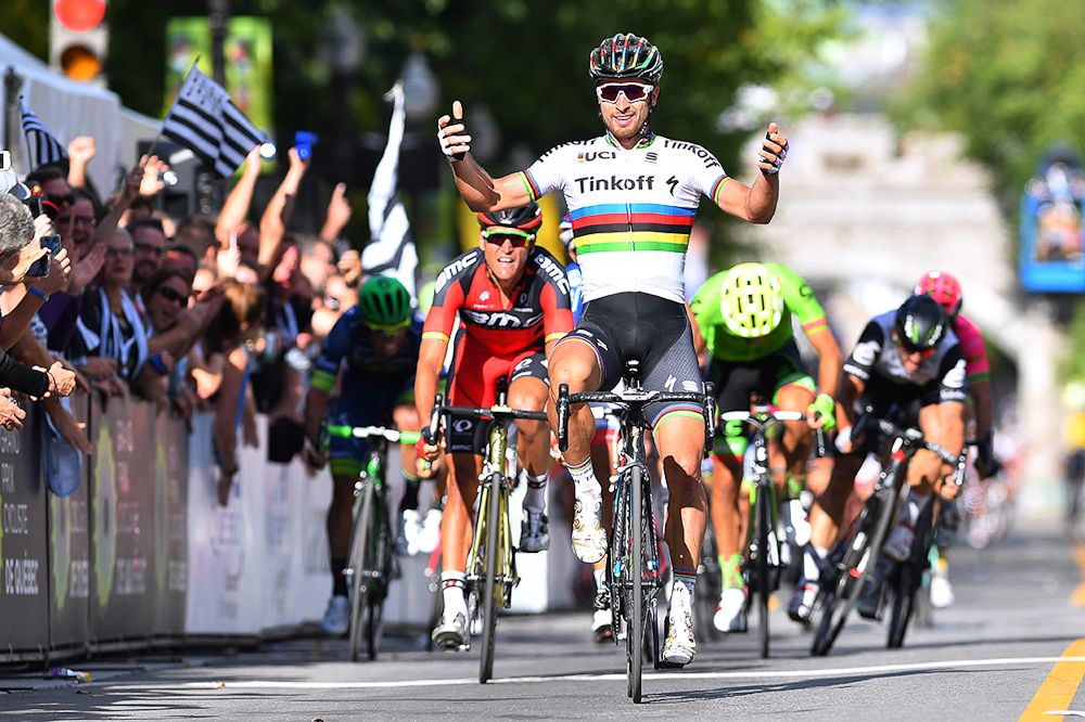 Peter Sagan wins in Quebec
