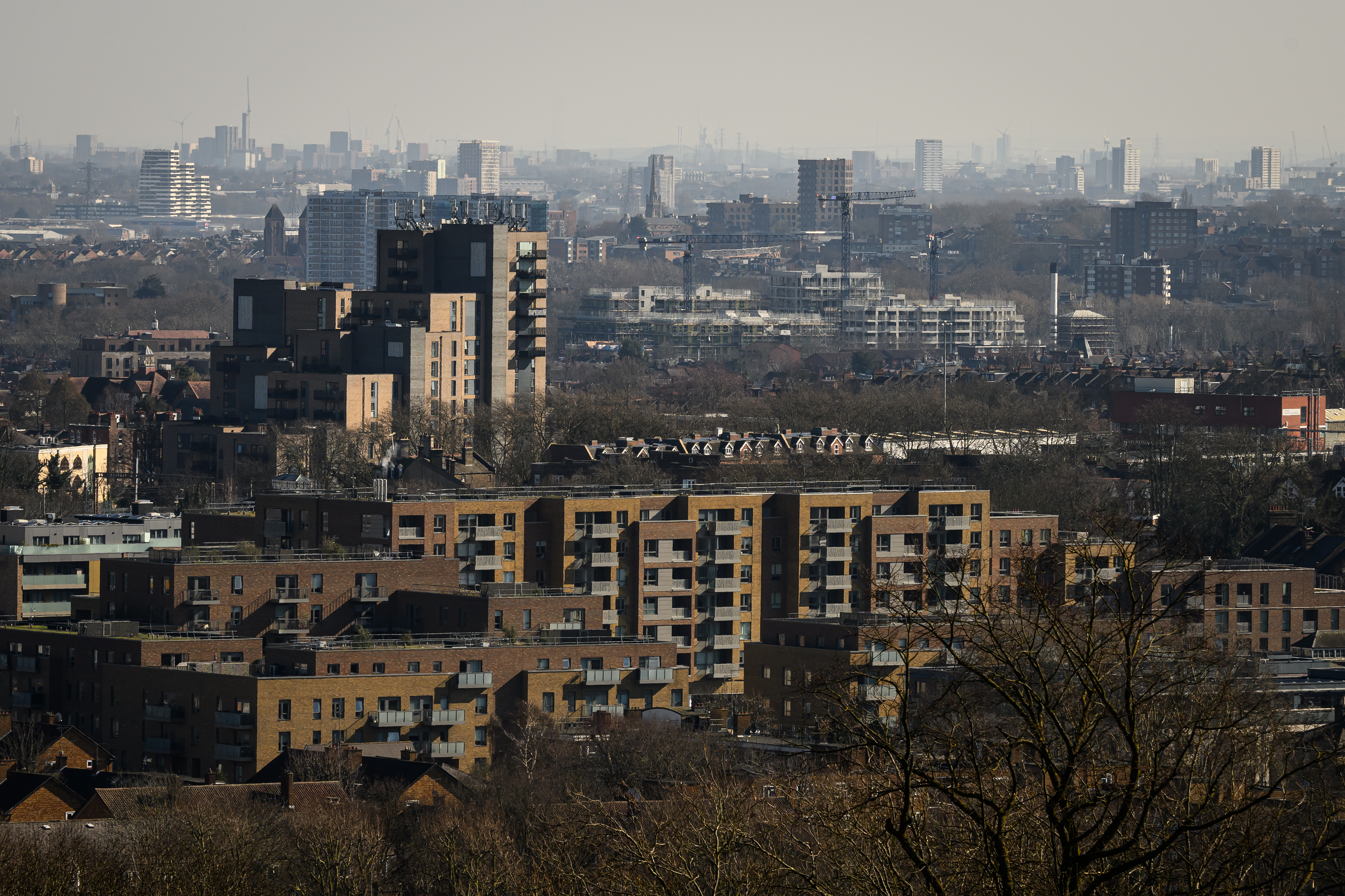 Residential housing in London