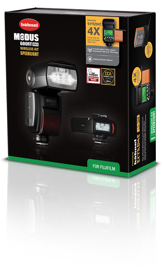 Hahnel Modus 600RT Mk II Kit for Fujifilm - one flashgun plus Viper trigger