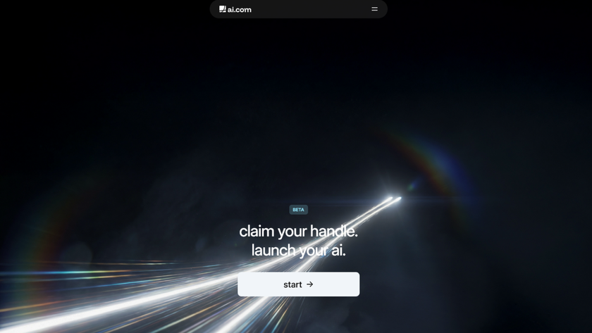 AI.com landing page