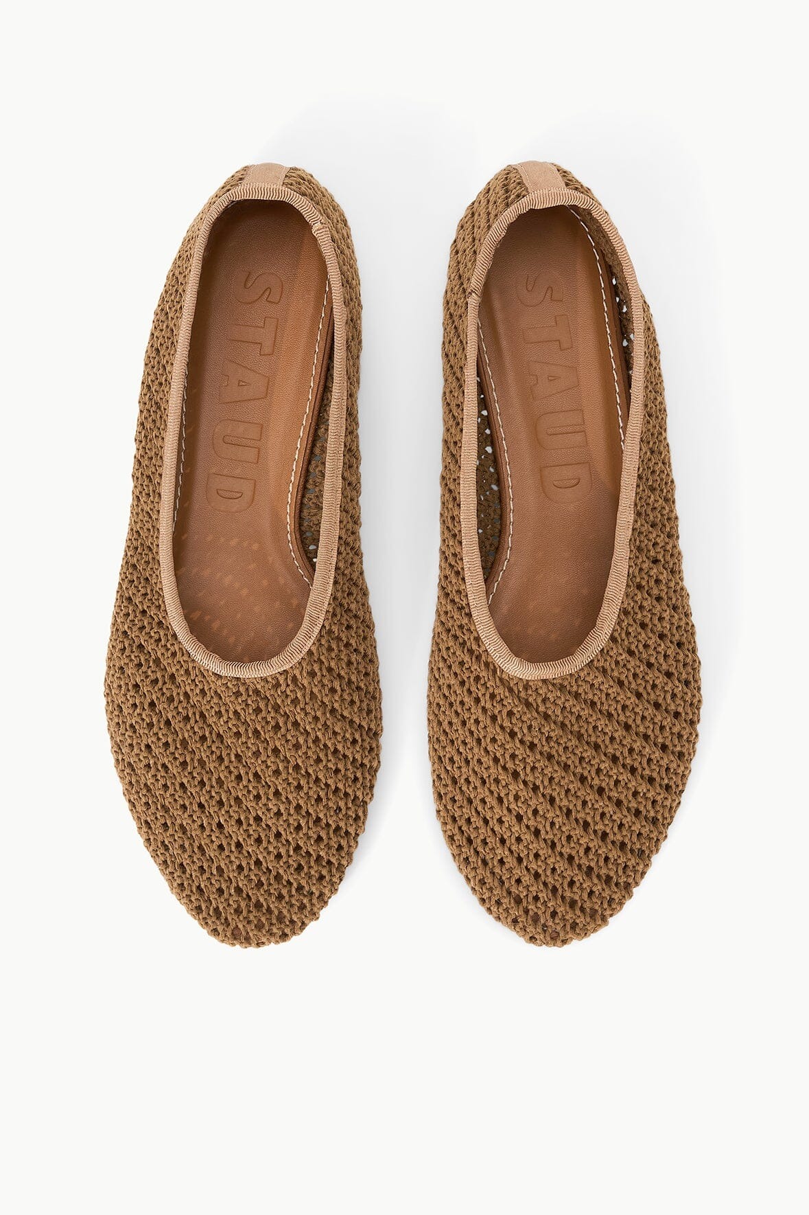 staud, alba ballet flats