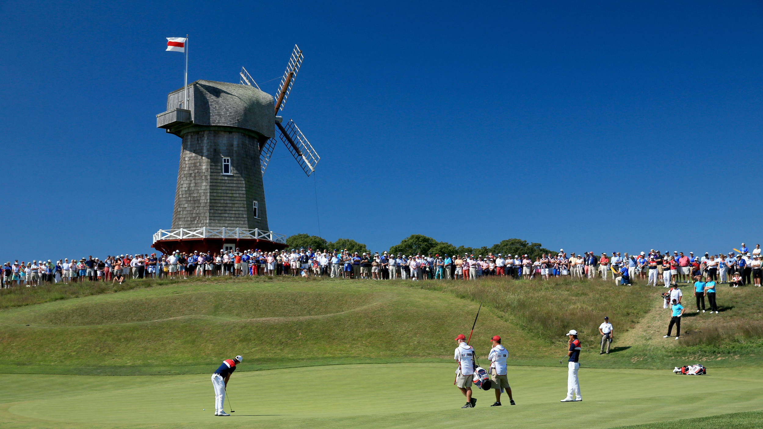 The 16th green at National Golf Links Of America