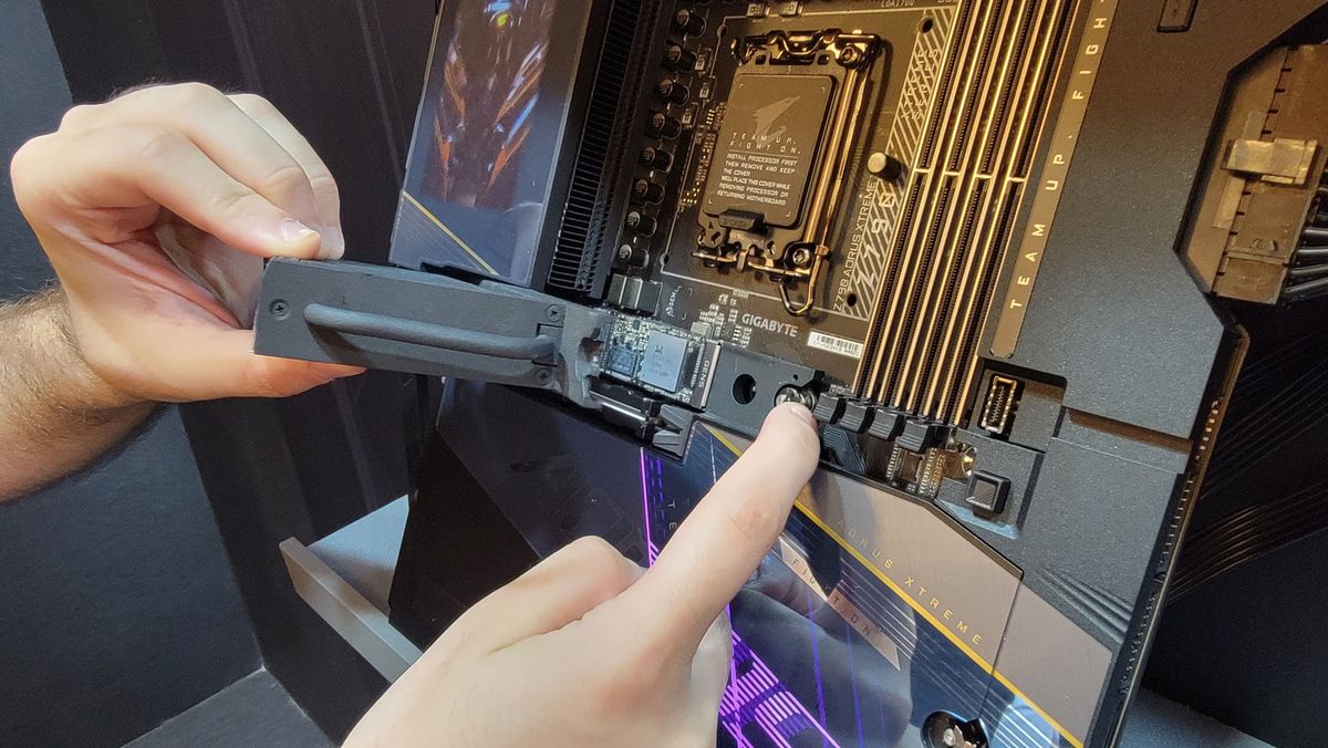 Aorus Z790 Xtreme X Motherboard SSD COoler