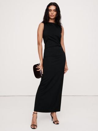 Lightweight Ponte Maxi Dress